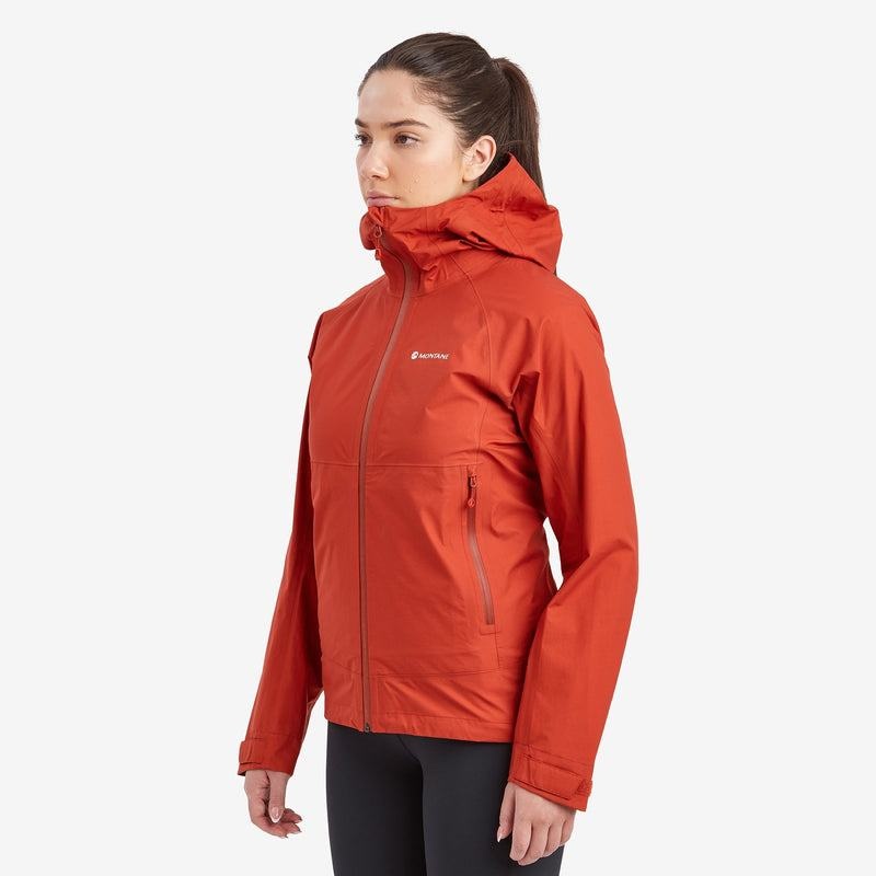 Orange Red Montane Spirit Lite Women's Waterproof Jackets | PCM6568DR