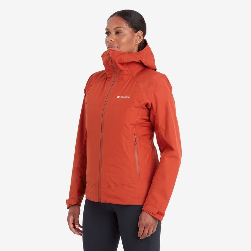 Orange Red Montane Spirit Women's Waterproof Jackets | JFE945SB