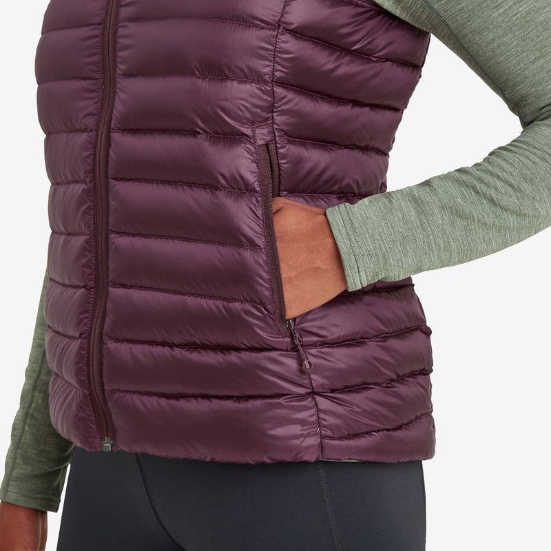 Purple Montane Anti-Freeze Down Women's Vest | BAJ9073XH