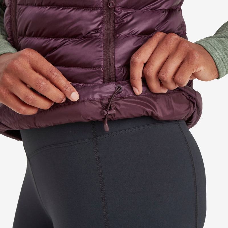 Purple Montane Anti-Freeze Down Women's Vest | BAJ9073XH