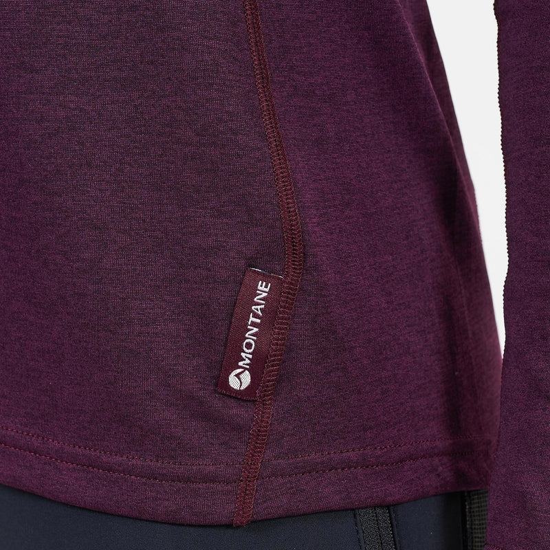 Purple Montane Dart Long Sleeve Women's T Shirts | MVK6260FB