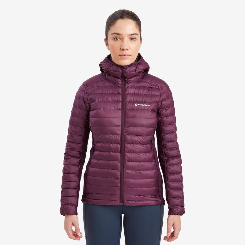 Purple Montane Icarus Lite Hooded Women's Jackets | SGR1566JV