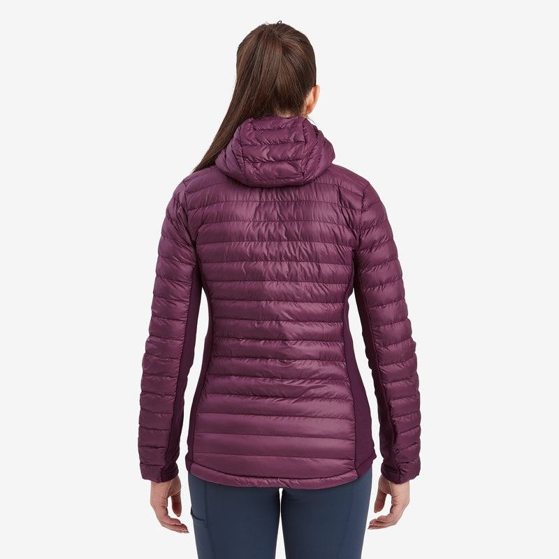 Purple Montane Icarus Lite Hooded Women's Jackets | SGR1566JV