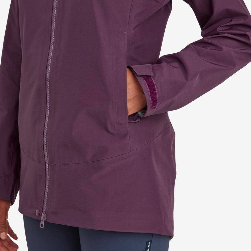 Purple Montane Phase Women's Waterproof Jackets | ZSM2194DN