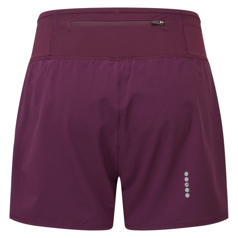 Purple Montane Slipstream Twin Skin Trail Running Women's Shorts | TLG3071GD