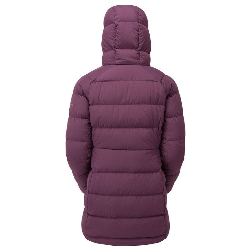 Purple Montane Tundra Hooded Women's Down Jackets | RTQ4335GM