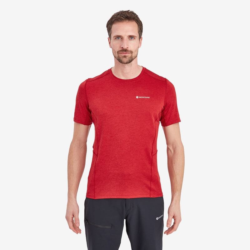 Red Montane Dart Men's T Shirts | VEF3980XE