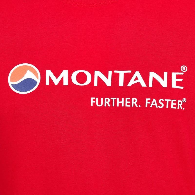 Red Montane Lightweight Classic Men's T Shirts | SUI6833VU