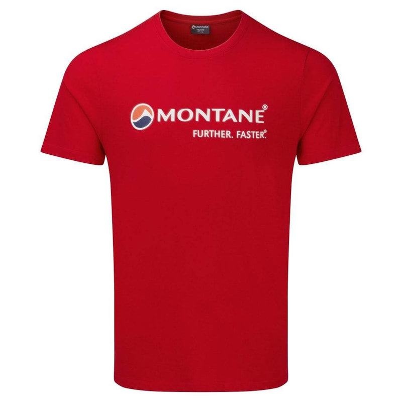 Red Montane Lightweight Classic Men\'s T Shirts | SUI6833VU