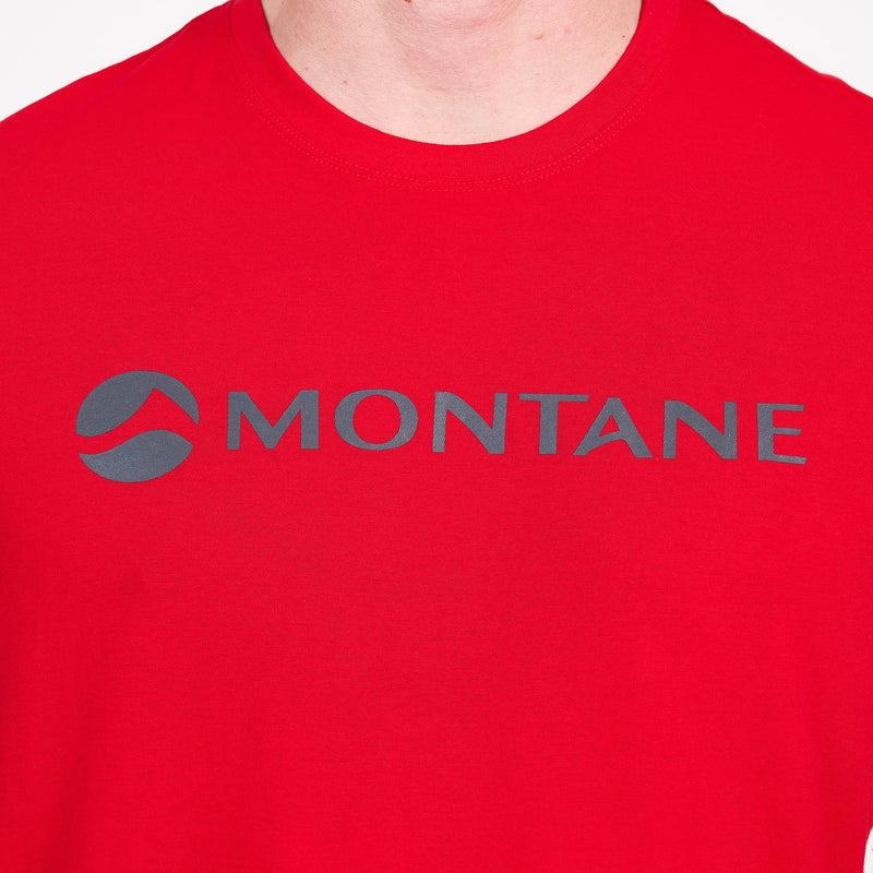 Red Montane Lightweight Mono Men's T Shirts | UTD9368YG