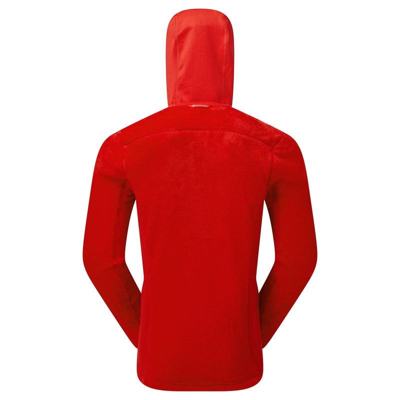 Red Montane Protium XPD Hooded Men's Fleece Jackets | FUN7896NJ