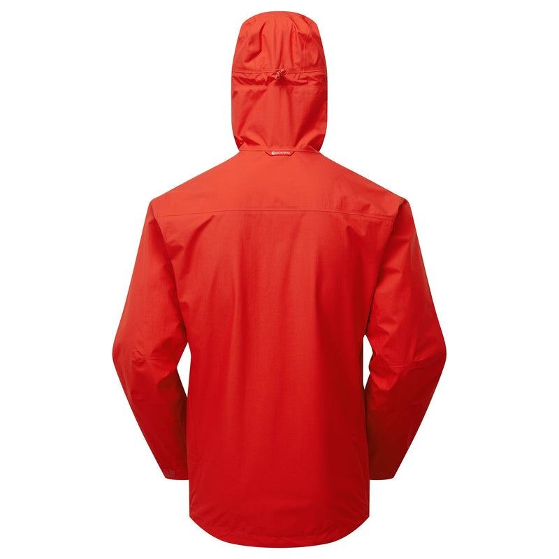 Red Montane Spirit Lite Men's Waterproof Jackets | TIZ5737OB