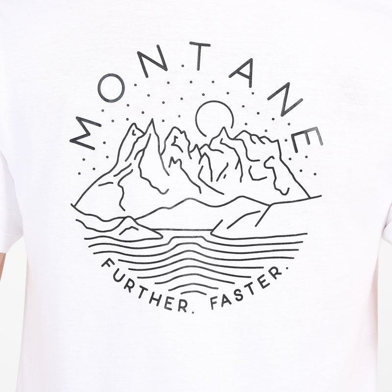 White Montane Starscape Men's T Shirts | BIG9178HL